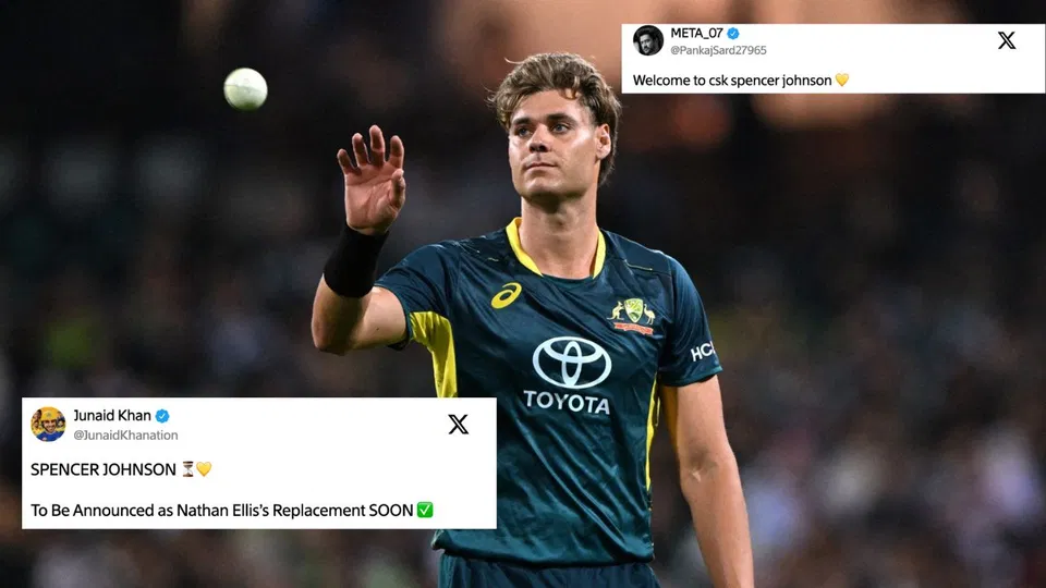 Spencer Johnson [Source: AFP]